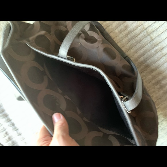 Authentic dark brown Coach Purse ๐ - Picture 6 of 8